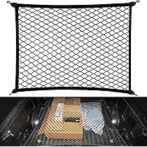 Rete Sicurezza Bagagliaio Auto - Elastica 70x40 Cm (Estendibile) Con Ganci Per Carico - Foto 5