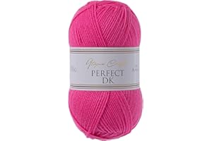 Utopia Crafts DK Double Knitting Yarn, 100g (Raspberry Rose)