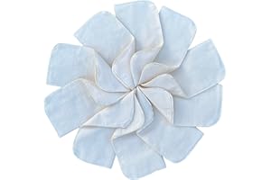 Babymajawelt® Baby Waschlappen, Kosmetiktücher 25x25-10er SUPER SOFT Molton (Natur)