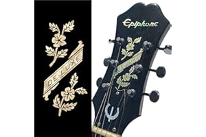 INLAYSTICKERS Inlay Sticker H-132DV-AW Guitar Headstock - De Luxe Flowers