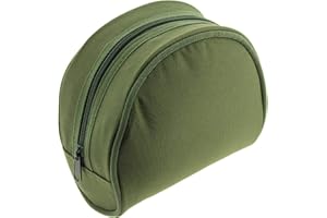 NGT Unisexe fla Reelcase rembourré Moulinet de pêche Housse de Transport 282, Vert, 9 x 17 cm