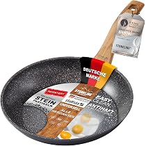 STONELINE Bratpfanne 24 Cm - Made In Germany, Mit Steinpartikeln, Backofenfest