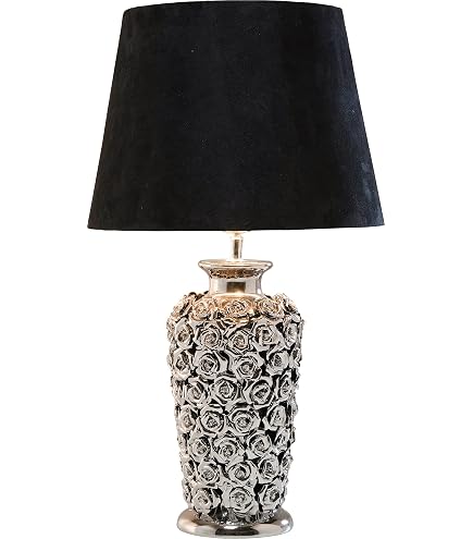 Eglo Lampe De Chevet Bellariva – Céramique Crème Bohème – Abat-jour Tissu Blanc – E14 40W Max
