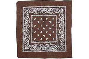 Zac's Alter Ego Bandana de cow-boy style rétro cachemire