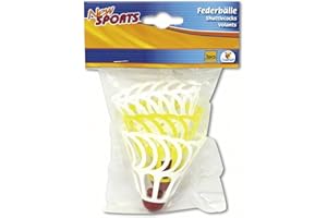 THE TOY COMPANY New Sports Aerorecord-Federbälle, 3Stück