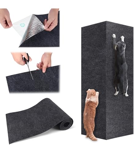 Lewon Lot De 12 Protecteurs De Meubles Tapis Griffoir Pour Chats, Protection Canapé Fauteuil