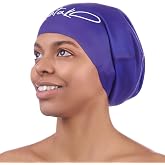 Lahtak Swimming Cap &ndash; Swimming Cap for Women and Men &ndash; Swimming Cap Long Hair and Dreadlocks &ndash; Extra Large Silicone Swimming