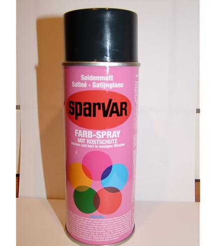Sparvar Lackspray RAL 1032 – 400 Ml Ginstergelb, Acrylharzbasiert Für Innen & Außen