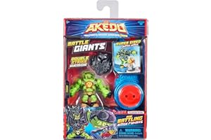 Giochi Preziosi Akedo AKE05300 Giant Single Character Tonk Controller with Push Button Double Defense Armor for Children from 6 Years AKE05300, Multicoloured