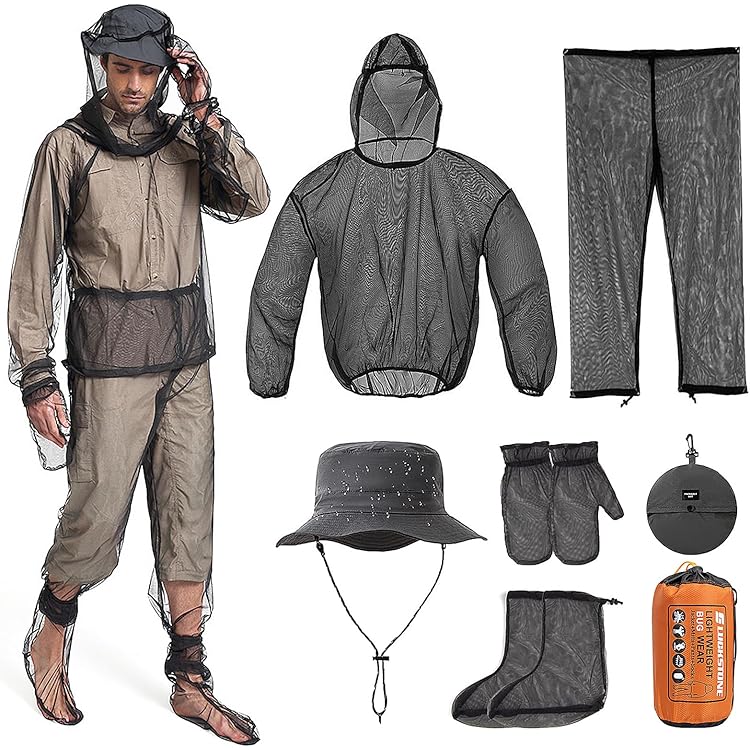 Universal Backpackers Combinaison Anti-Moustiques Avec Fermeture