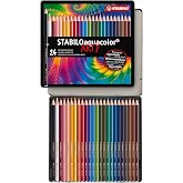 STABILO - watercolor pencil - STABILOaquacolor | ARTY Metal Case of 24