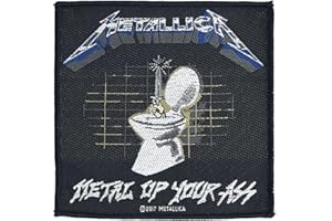Metallica Metal Up Your Ass Unisex Patch multicolour, 100% polyester,