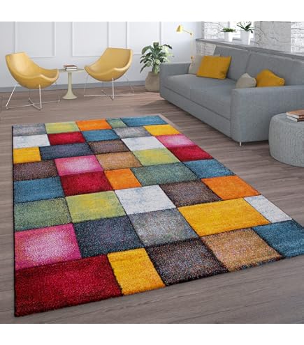 Paco Home Vloerkleed Woonkamer Vintage Laagpolig
