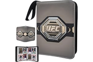 WTVIDAS 400 Pockets Card Binder for Cards,Portable Waterproof Storage Bag with Removable Sleeves for Sports Cards Collectors