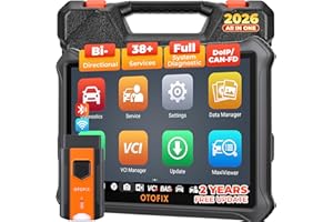 OTOFIX Valise Diagnostic Auto D1 Lite, 2025 Tous Les Diagnostic Voiture du système avec Test Actif, 38+ Fonctions de Service, réinitialisation de l'huile, EPB, SAS, BMS, 2 Ans de Mise à Jour Gratuite