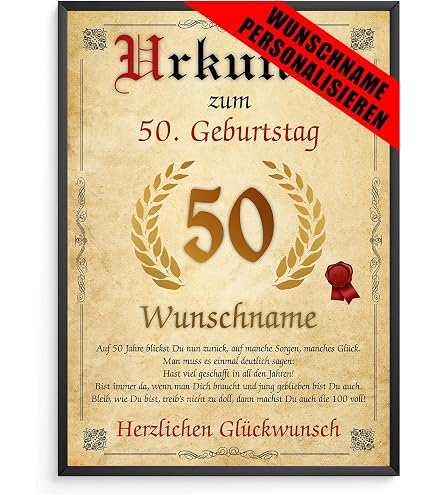 WBdesignz Geburtstagskarte '91 Happy Birthday' – DIN A6, 300g/m² Papier, Mit Umschlag