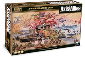 Renegade Game Studios Axis & Allies: 1941 - A WWII Strategy Board Game, Renegade Game Studios, Epic War Game Set in 1941, Struggle for Supremacy, Ages 12+, 2-5 Players, 1-3 Hour Playing Time
