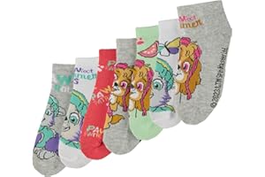 ONOMATO! Paw Patrol Skye Everest - Calcetines infantiles (7 pares)