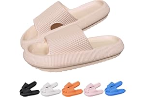 UoYeet Cloud Slippers Women Men Sliders Light and Soft Flip Flop for Outdoor and Indoor, Unisex Cozisliders for Teenagers and Adult