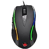 Sumvision® Kata Gaming Mouse | Fully Programmable Wired USB |16 Million Colour LED True RGB Mouse | Japanese Omron Switches |
