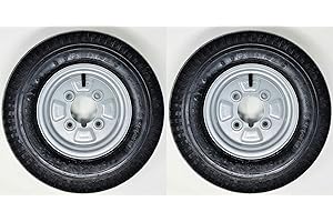 BITS4REASONS Starco Kenda K371 Paire de roues et pneus de remorque 6 plis 101,6 mm