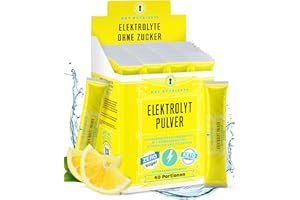 Key Nutrients Elektrolyte Pulver - Zitronenlimonade - 40 Portionen - Elektrolyte Ohne Zucker - Keto Elektrolyt Pulver : Glutenfreies Ohne Zucker - Zusatz: Magnesium, Kalium - Electrolyte Powder