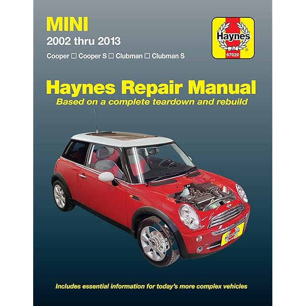 Mini Cooper Service Manual (R55, R56, R57) 2007, 2008, 2009