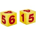 Learning Resources - Tasselli Magnetici Rainbow Fraction In Schiuma Morbida, 51 Pezzi Per Imparare Le Frazioni