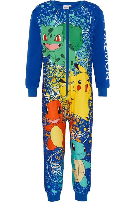 A2Z 4 Kids Sloth Print Jumpsuit Pyjama Sets for Boys and