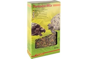 Lucky Reptile Tortoise Mix 300g vegetale e Ricco di Fibra Grezza - Miscela di Pellet di Erbe di Prato con Carote e Fiori di Calendula - per Tutte Le Tartarughe di Terra e i rettili erbivori