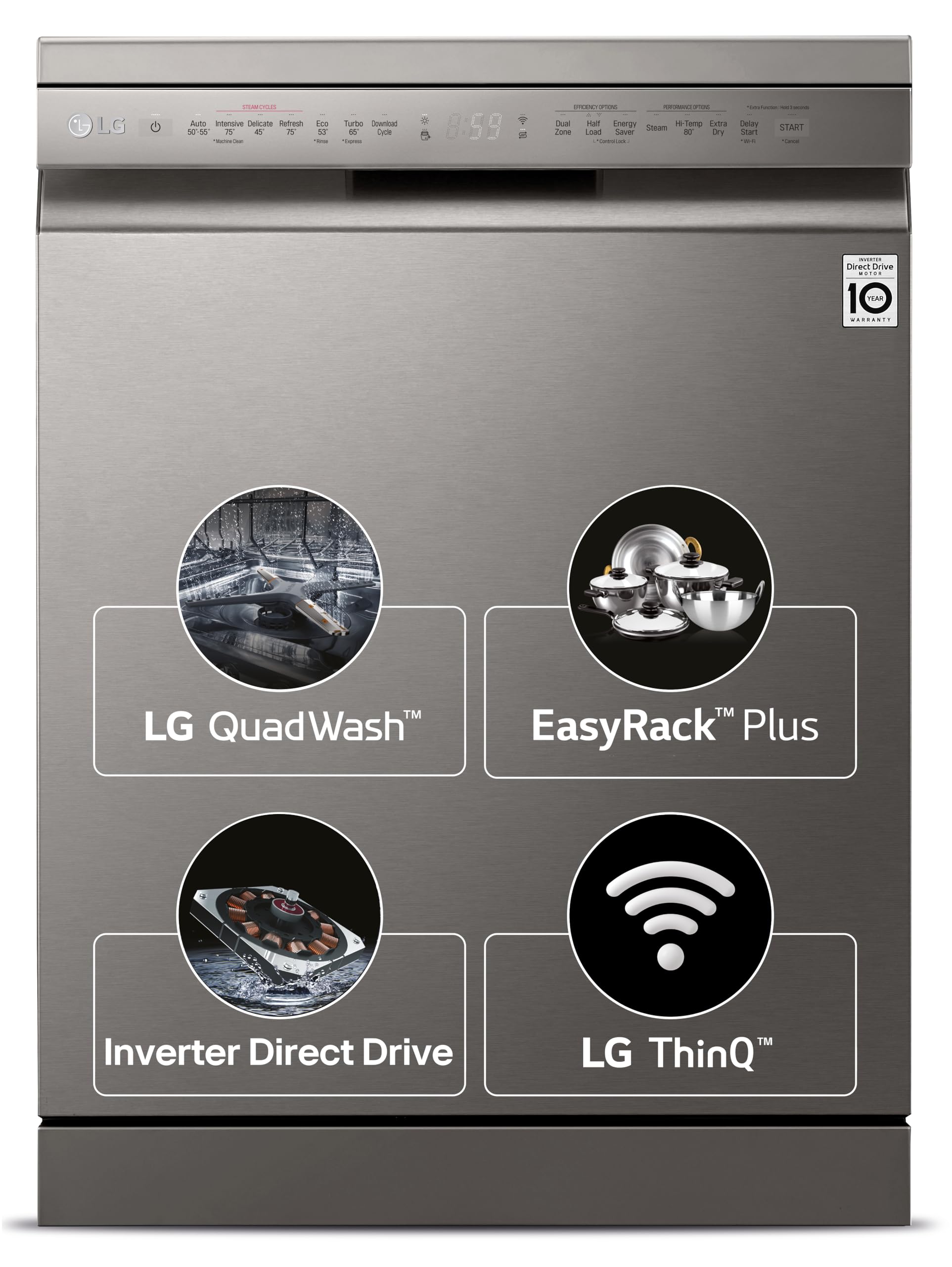 LG 14 Place Setting Dishwasher Review: QuadWash and Wi-Fi Features Unveiled