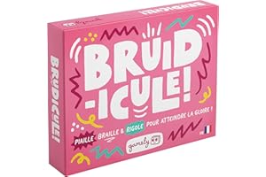 Gamely Bruidicule : Le Jeu de société hilarant des Sons ridicules en Format Poche | Le Jeu de Cartes idéal pour Jouer en Famille avec Fous rires garantis chez Toute la Famille. (Deuxième édition)