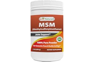 Best Naturals MSM (Methylsulfonylmethane) Pure Powder, 1 Lb