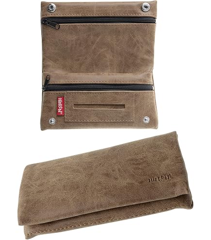 Blague à Tabac Imperméable Et Indéchirable - Compartiments Tabac, Papiers, Filtres - Fabriquée En Europe