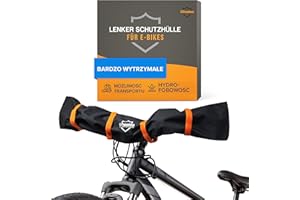 WHEELOO Pokrowiec ochronny na kierownicę Ebike Transport Protection I Wodoodporny i wytrzymały I Pokrowiec na rower do bagażnika tylnego I Ochrona przed deszczem Pokrowiec ochronny na kierownicę
