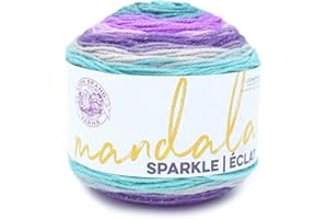 Lion Brand Yarn Mandala Sparkle Filato Sparkle Aquila