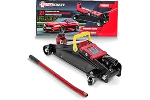 ‎FORCEKRAFT hydraulischer Rangierwagenheber 2T 135mm-390mm für den privaten und professionellen Einsatz