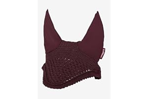 LeMieux Vogue Fly Hood with Close Knit Crochet - High Density Ear Fabric - Comfortable Fit Sport Horse Wear