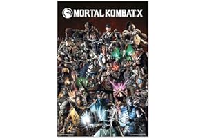 Grupo Erik: Poster Mortal Kombat - Personaggi| Poster da parete Mortal Kombat, 61x91,5cm, carta lucida | Poster da muro, incorniciabile, decorazione gamer | Poster gamer, poster ragazzo
