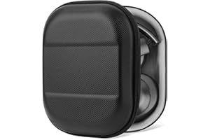 Geekria Custodia per cuffie Shield compatibile con JBL TUNE 770NC/750, Tour ONE M3, E65 BTNC, borsa da viaggio rigida di ricambio con vano portacavi (nero)