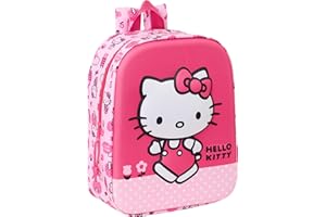 safta 622570011 Hello Kitty 3D Mini 6L 32x43x14 Cm Backpack One Size