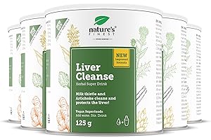 NATURE'S FINEST BY NUTRISSLIM Nature’s Finest by Nutrisslim Detox Foie 625 g - Détox Puissant et Rapide, Chardon Marie Bio et Artichaut Extrait, Drainant Nettoyer Formula