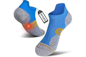 cheap4uk 3/6 Pairs Compression Neuropathy Socks for Women Men Plantar Fasciitis Socks for Pain Relief Moisture Wicking Running Trainer Socks