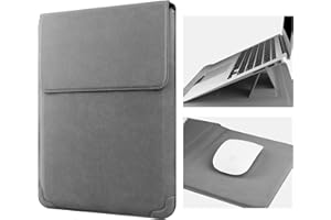 HoYiXi Pokrowiec na laptopa 38.6 cm, skórzany pokrowiec na MacBooka Pro 16 2021 i 2019, ASUS Vivobook 15, HUAWEI MateBook D15, HP 39.6 cm PC/MacBook Pro 15, Surface Laptop 3, Dell Inspiron 15, Lenovo