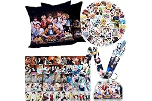 HAWMI Stray Kids Merch Stray Kids Fanartikel Set 1 Stray Kids Pillow Case 1 Stray Kids Schlüsselband 1 Stray Kids Schlüsselband 50 Stray Kids Aufkleber 55 Stray Kids Lomo Karten, colorful