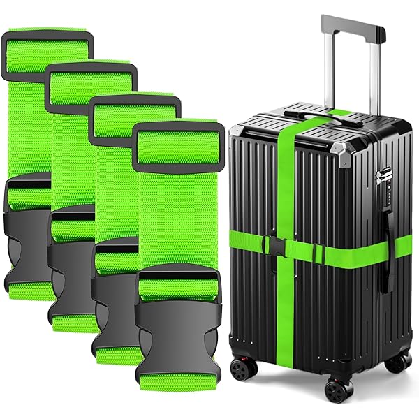 thumbnail image 2 of Safety Luggage Strap Suitcase Bag Adjustable Polyester Nylon Plastic Lock Luggage Strap - China 2 of 10