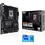 ASUS TUF GAMING Z590-PLUS, Intel Z590 ATX motherboard, 16 DrMOS, PCIe 4, x3 M.2, DDR4 5133(OC), Intel 2.5Gb LAN, HDMI, Displa