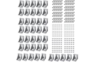 EYPINS 40x Befestigungsmaterial Winkel Befestigung, Aluprofil 30x30 & 30x60 Nut 8 Raster Streben Aluminium Montageprofil Stangenprofil Strebenprofil Nutprofil Bauprofil für DIY-Projekte 3D-Drucker CNC