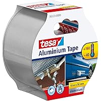 tesa 56223-00001-01 Aluminium-Klebeband, sehr stark, 10 m x 50 mm
