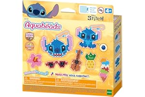 Aquabeads - 35119 Stitch Keychain Craft Kit - Arts & Crafts Bead Activity Toy